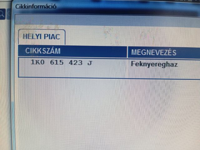 bontott SKODA OCTAVIA II Bal hátsó Féknyereg Munkahengerrel