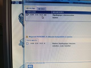 bontott SKODA OCTAVIA II EGR Hűtő