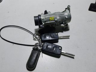 bontott SKODA OCTAVIA II Gyújtáskapcsoló Házzal