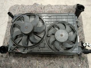 bontott SKODA OCTAVIA II Hűtő Ventilátor(ok), Radiátor(ok) Szett