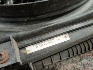 bontott SKODA OCTAVIA II Hűtő Ventilátor(ok), Radiátor(ok) Szett