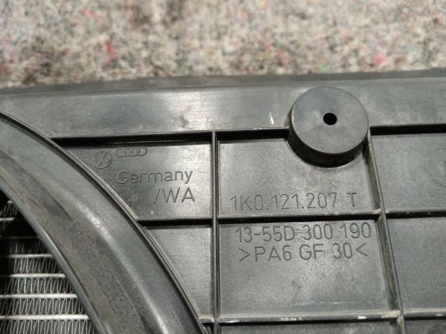 bontott SKODA OCTAVIA II Hűtő Ventilátor(ok), Radiátor(ok) Szett