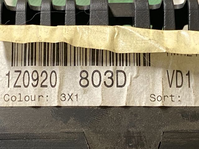 bontott SKODA OCTAVIA II Kilométeróra