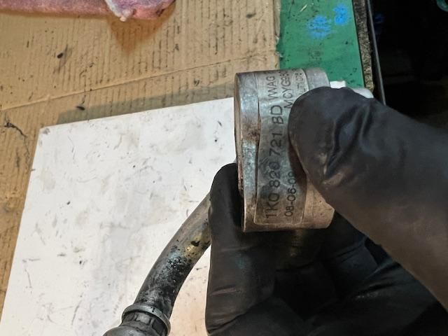 bontott SKODA OCTAVIA II Klíma Cső