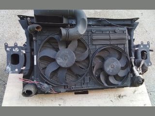 bontott SKODA OCTAVIA II Komplett Homlokfal (Részeivel)