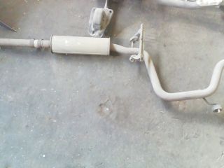 bontott SKODA OCTAVIA II Komplett Kipufogó Rendszer