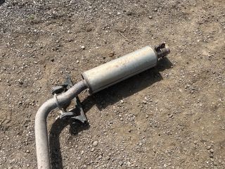 bontott SKODA OCTAVIA II Komplett Kipufogó Rendszer