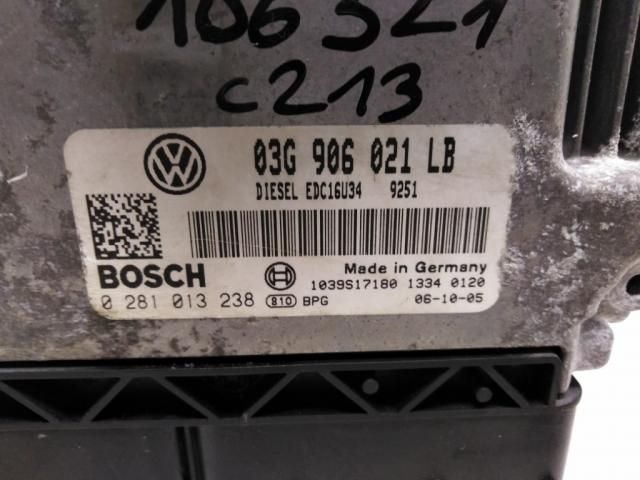 bontott SKODA OCTAVIA II Motorvezérlő