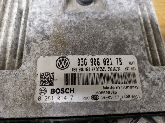 bontott SKODA OCTAVIA II Motorvezérlő