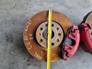 bontott SKODA OCTAVIA II Első Pár Fék Szett (Nyereg, Tárcsa, Betét)