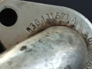 bontott SKODA OCTAVIA II EGR Hűtő Cső