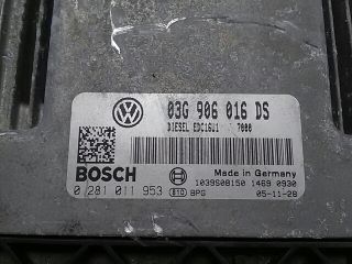 bontott SKODA OCTAVIA II Motorvezérlő