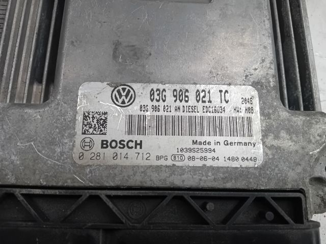 bontott SKODA OCTAVIA II Motorvezérlő