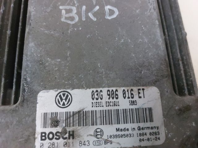 bontott SKODA OCTAVIA II Motorvezérlő