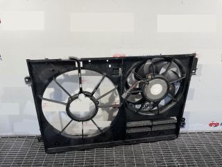 bontott SKODA OCTAVIA II Klímahűtő Ventilátor