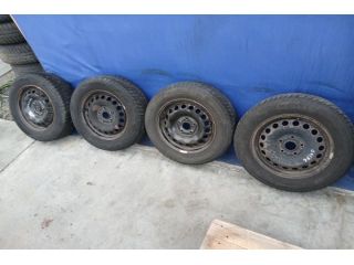 bontott SKODA OCTAVIA II Acélfelni Szett Gumival