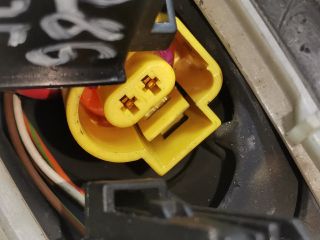 bontott SKODA OCTAVIA II Bal első Ajtó Kábelköteg