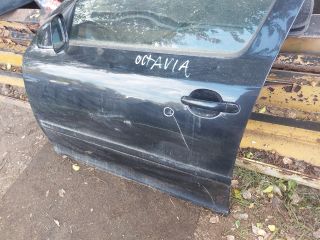bontott SKODA OCTAVIA II Bal első Ajtó (Részeivel)
