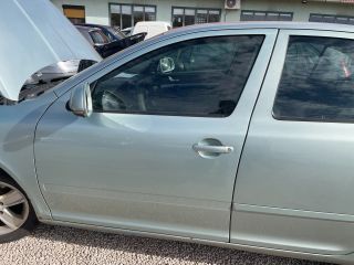 bontott SKODA OCTAVIA II Bal első Ajtó (Üres lemez)