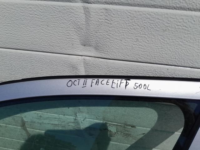 bontott SKODA OCTAVIA II Bal első Ajtó (Üres lemez)