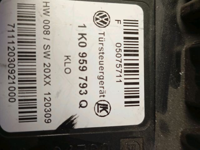 bontott SKODA OCTAVIA II Bal első Ajtó Vezérlőegység