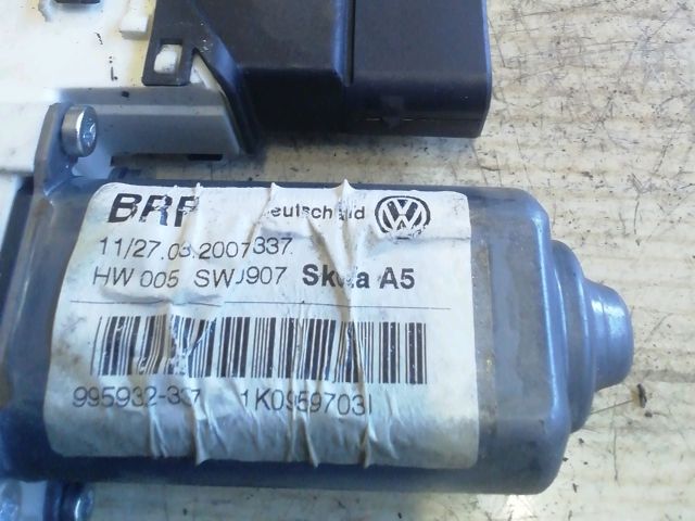 bontott SKODA OCTAVIA II Bal hátsó Ablakemelő Motor