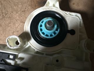 bontott SKODA OCTAVIA II Bal hátsó Ablakemelő Motor