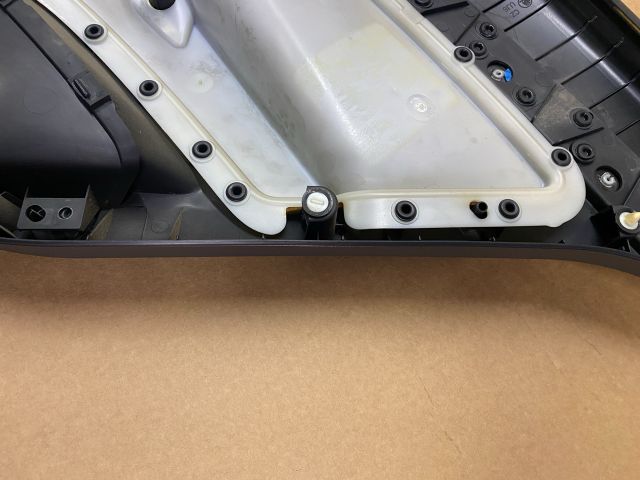 bontott SKODA OCTAVIA II Bal hátsó Ajtó Kárpit