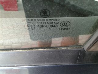 bontott SKODA OCTAVIA II Bal hátsó Ajtó (Részeivel)