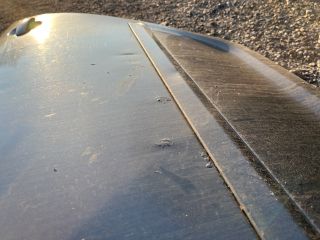 bontott SKODA OCTAVIA II Bal hátsó Ajtó (Üres lemez)