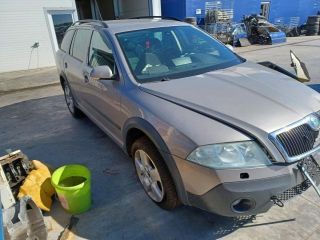 bontott SKODA OCTAVIA II Bal hátsó Ajtó (Üres lemez)