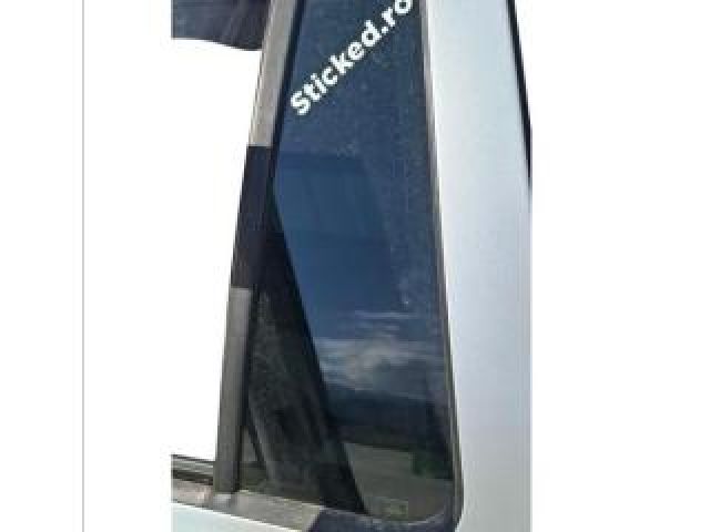 bontott SKODA OCTAVIA II Bal hátsó Fixüveg (Ajtóban)