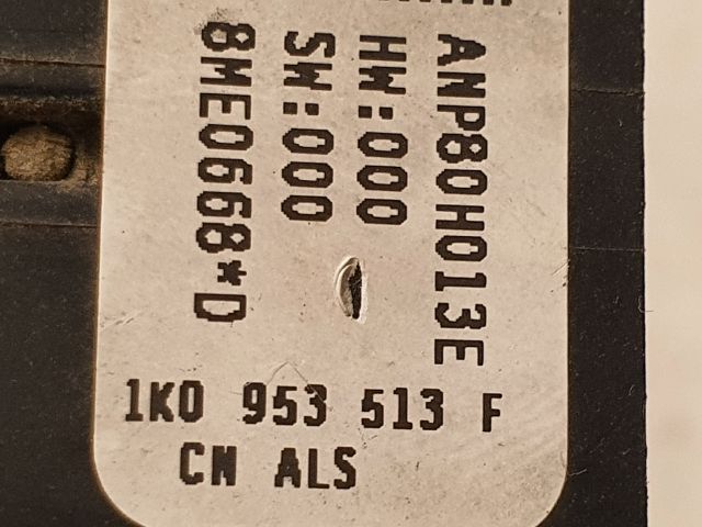 bontott SKODA OCTAVIA II Bal Kormánykapcsoló Irányjelző (Tempomatos)