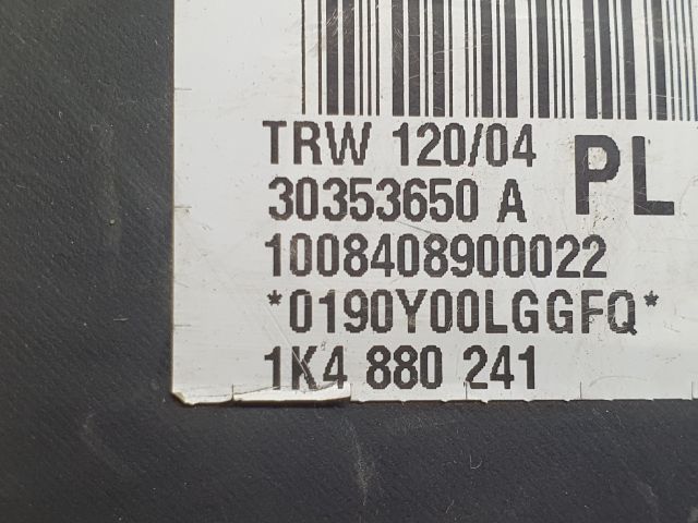 bontott SKODA OCTAVIA II Bal Oldallégzsák