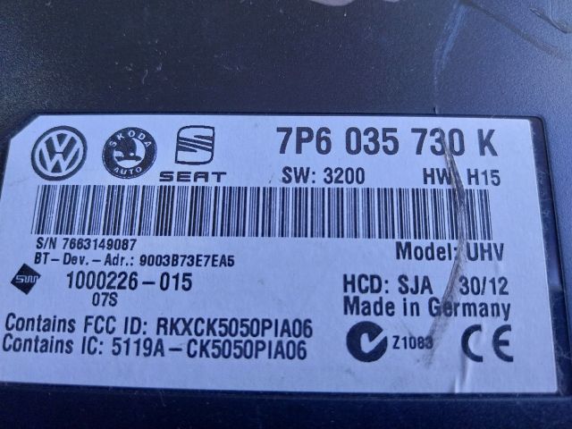 bontott SKODA OCTAVIA II Bluetooth Elektronika