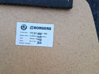 bontott SKODA OCTAVIA II Csomagtér Kárpit