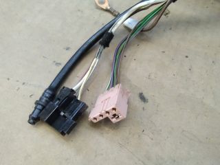 bontott SKODA OCTAVIA II Csomagtérajtó Kábelköteg