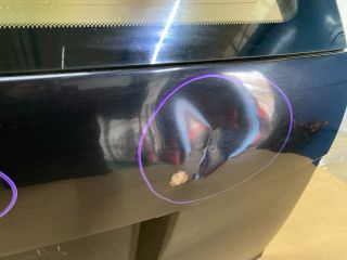 bontott SKODA OCTAVIA II Csomagtérajtó (Üres lemez)