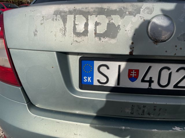 bontott SKODA OCTAVIA II Csomagtérajtó (Üres lemez)