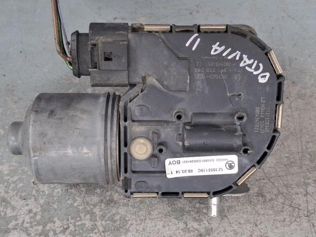 bontott SKODA OCTAVIA II Első Ablaktörlő Motor