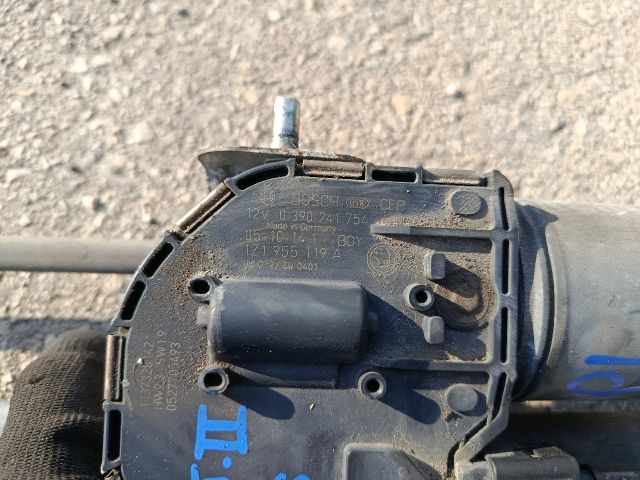 bontott SKODA OCTAVIA II Első Ablaktörlő Szerkezet Motorral