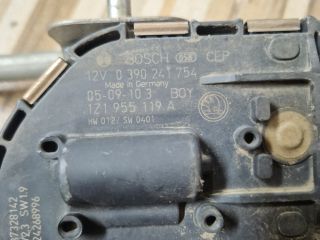 bontott SKODA OCTAVIA II Első Ablaktörlő Szerkezet Motorral