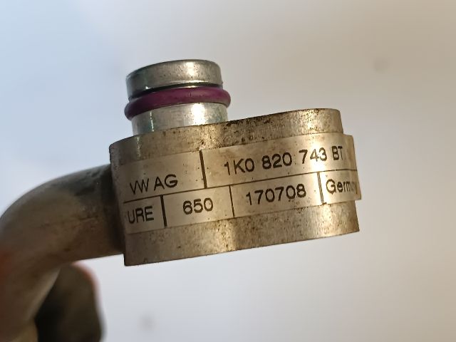 bontott SKODA OCTAVIA II Első Klíma Cső Kompresszorhoz