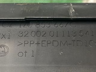 bontott SKODA OCTAVIA II Első Lökhárító Alsó Középső Díszrács