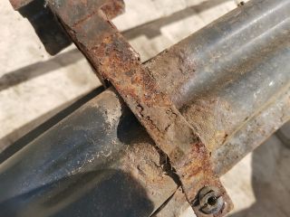 bontott SKODA OCTAVIA II Első Lökhárító Merevítő (Fém)