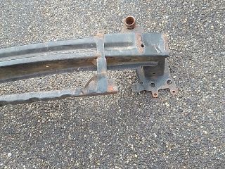 bontott SKODA OCTAVIA II Első Lökhárító Merevítő (Fém)