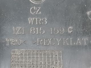 bontott SKODA OCTAVIA II Felső Hűtő Légterelő