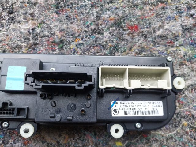 bontott SKODA OCTAVIA II Fűtéskapcsoló (digit klímás)