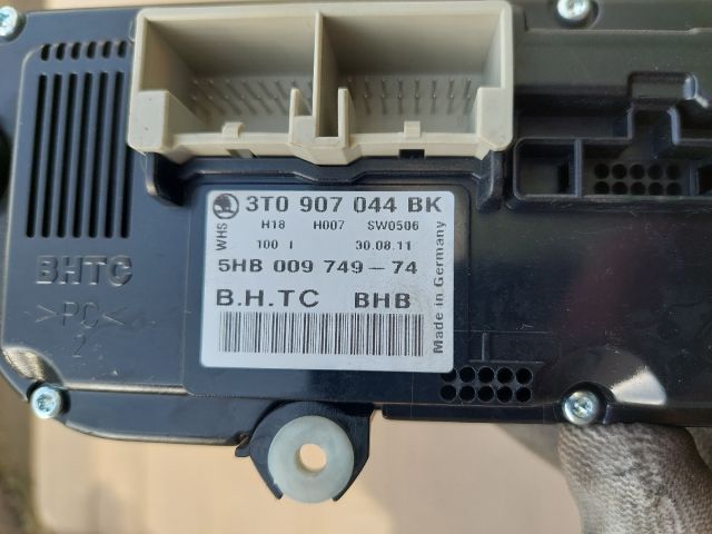 bontott SKODA OCTAVIA II Fűtéskapcsoló (digit klímás)