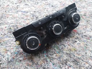 bontott SKODA OCTAVIA II Fűtéskapcsoló (digit klímás)